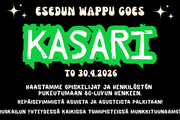 Koko Esedun yhteinen Wappu 30.4.